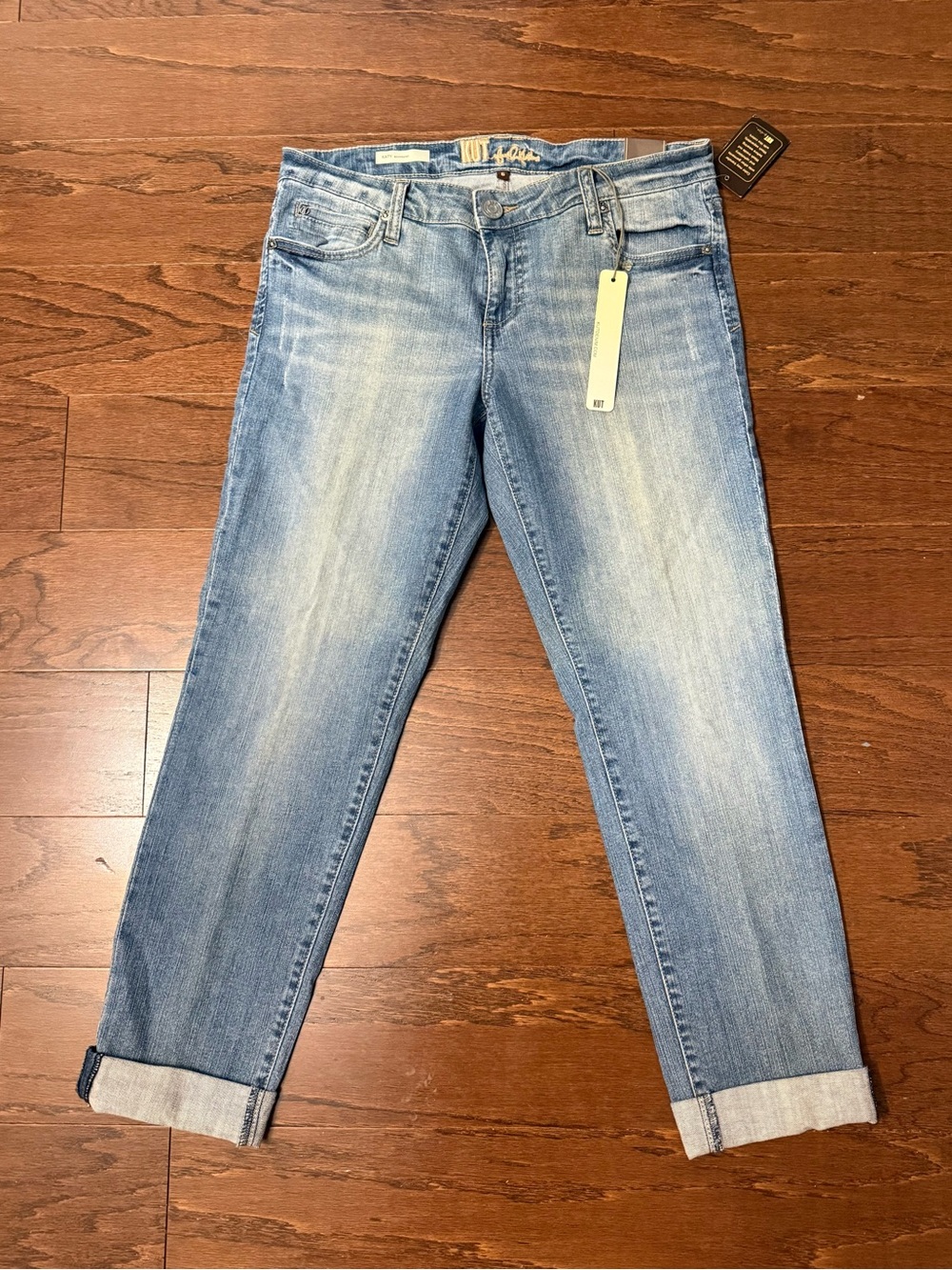 Kut from the Kloth Light Wash Katy Boyfriend Jeans